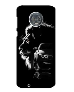 Чехол для Motorola MOTO G6 с картинкой «BMW и лев» Чехол для Motorola MOTO G6 с картинкой «BMW и лев»