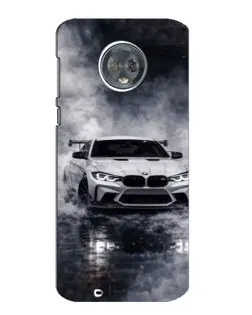 Чехол для Motorola MOTO G6 с картинкой «BMW сквозь туман» Чехол для Motorola MOTO G6 с картинкой «BMW сквозь туман»