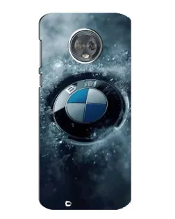 Чехол для Motorola MOTO G6 с картинкой «Логотип BMW — лед» Чехол для Motorola MOTO G6 с картинкой «Логотип BMW — лед»