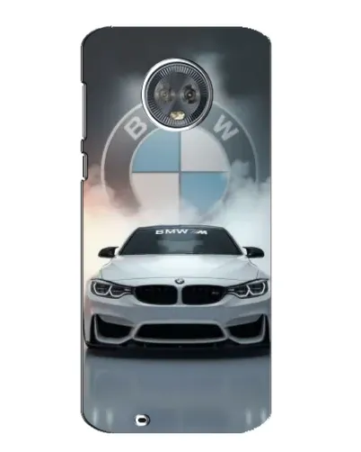 Чехол для Motorola MOTO G6 с картинкой «BMW в белом дыму» Чехол для Motorola MOTO G6 с картинкой «BMW в белом дыму»