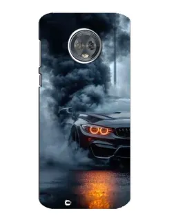 Чехол для Motorola MOTO G6 с картинкой «BMW M-Power — абстракция» Чехол для Motorola MOTO G6 с картинкой «BMW M-Power — абстракция»