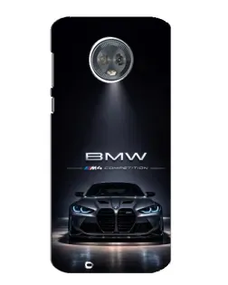 Чехол для Motorola MOTO G6 с картинкой «BMW сквозь ночной город» Чехол для Motorola MOTO G6 с картинкой «BMW сквозь ночной город»