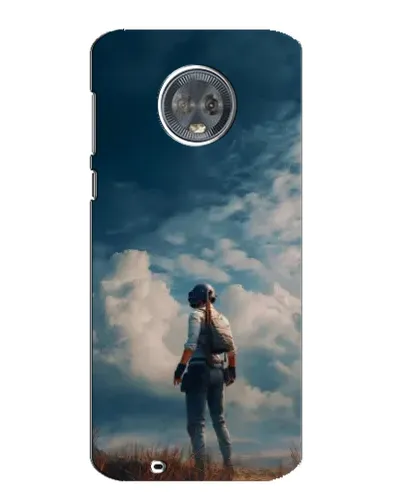 Чехол для Motorola MOTO G6 с картинкой «Герой PUBG на скале» Чехол для Motorola MOTO G6 с картинкой «Герой PUBG на скале»