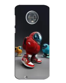 Чехол для Motorola MOTO G6 с картинкой «Among Us — 3D стиль»