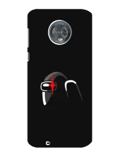 Чехол для Motorola MOTO G6 с картинкой «Among Us шлем»