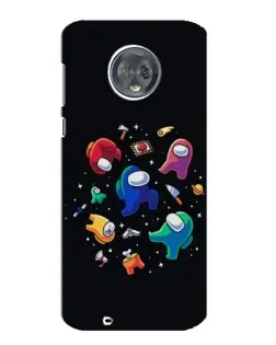 Чехол для Motorola MOTO G6 с картинкой «Among Us космос»