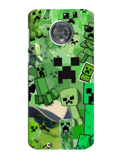 Чехол для Motorola MOTO G6 с картинкой «Криперы Minecraft» Чехол для Motorola MOTO G6 с картинкой «Криперы Minecraft»
