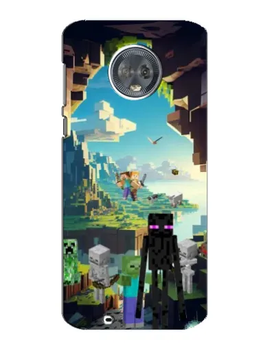 Чехол для Motorola MOTO G6 с картинкой «Эндермен в лесу» Чехол для Motorola MOTO G6 с картинкой «Эндермен в лесу»