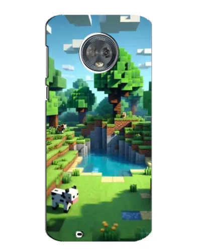 Чехол для Motorola MOTO G6 с картинкой «Minecraft летний день» Чехол для Motorola MOTO G6 с картинкой «Minecraft летний день»