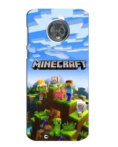 Чехол для Motorola MOTO G6 с картинкой «Minecraft классический мир» Чехол для Motorola MOTO G6 с картинкой «Minecraft классический мир»