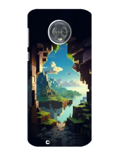 Чехол для Motorola MOTO G6 с картинкой «Вид из пещеры» Чехол для Motorola MOTO G6 с картинкой «Вид из пещеры»