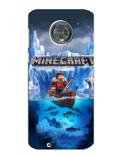 Чехол для Motorola MOTO G6 с картинкой «Minecraft ледяной мир» Чехол для Motorola MOTO G6 с картинкой «Minecraft ледяной мир»