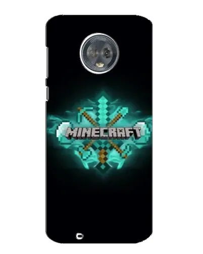 Чехол для Motorola MOTO G6 с картинкой «Minecraft Diamond лого» Чехол для Motorola MOTO G6 с картинкой «Minecraft Diamond лого»