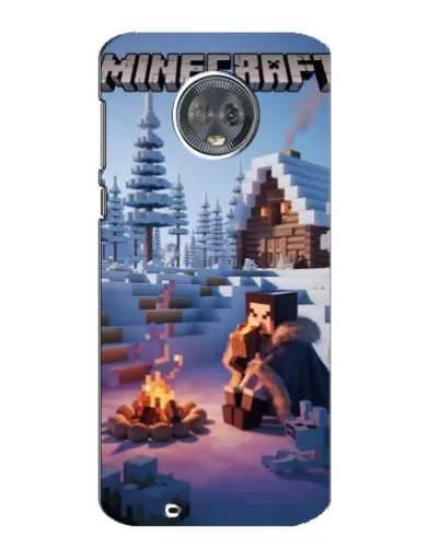 Чехол для Motorola MOTO G6 с картинкой «Зимний Minecraft» Чехол для Motorola MOTO G6 с картинкой «Зимний Minecraft»
