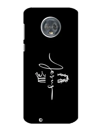 Чехол для Motorola MOTO G6 с картинкой «Король Славы Jesus»