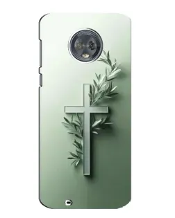 Чехол для Motorola MOTO G6 с картинкой «Оливковая ветвь»