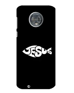 Чехол для Motorola MOTO G6 с картинкой «Рыба Jesus»