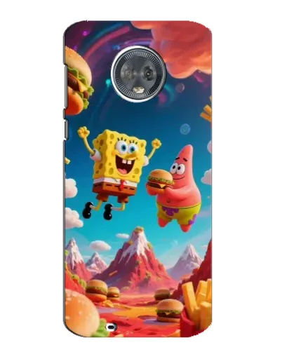 Чехол для Motorola MOTO G6 с картинкой «Космический фастфуд» Чехол для Motorola MOTO G6 с картинкой «Космический фастфуд»