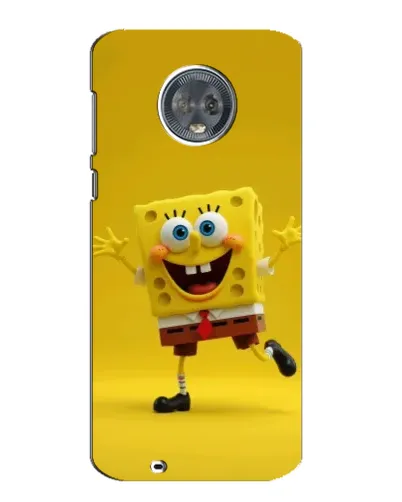 Чехол для Motorola MOTO G6 с картинкой «Позитивный Губка Боб» Чехол для Motorola MOTO G6 с картинкой «Позитивный Губка Боб»