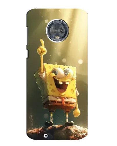 Чехол для Motorola MOTO G6 с картинкой «Сияющий Спанч Боб» Чехол для Motorola MOTO G6 с картинкой «Сияющий Спанч Боб»