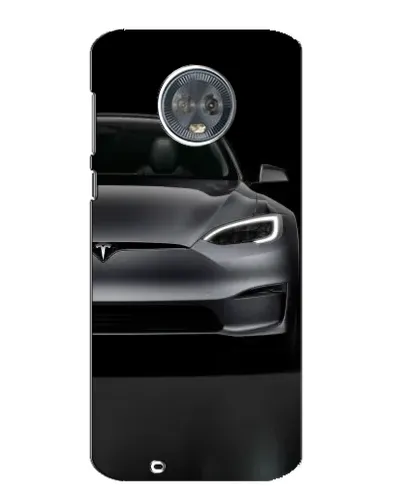 Чехол для Motorola MOTO G6 с картинкой «Tesla Model S Look»