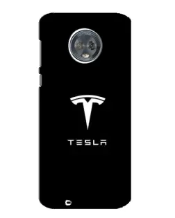 Чехол для Motorola MOTO G6 с картинкой «Tesla White Logo» Чехол для Motorola MOTO G6 с картинкой «Tesla White Logo»