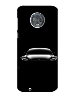 Чехол для Motorola MOTO G6 с картинкой «Фары Tesla Night» Чехол для Motorola MOTO G6 с картинкой «Фары Tesla Night»