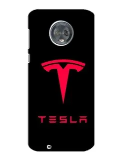 Чехол для Motorola MOTO G6 с картинкой «Tesla Red Logo» Чехол для Motorola MOTO G6 с картинкой «Tesla Red Logo»