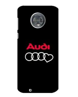 Чехол для Motorola MOTO G6 с картинкой «Логотип Audi Heart» Чехол для Motorola MOTO G6 с картинкой «Логотип Audi Heart»