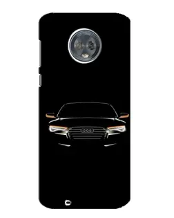 Чехол для Motorola MOTO G6 с картинкой «Audi — ночной контур» Чехол для Motorola MOTO G6 с картинкой «Audi — ночной контур»