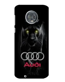 Чехол для Motorola MOTO G6 с картинкой «Пантера и Audi» Чехол для Motorola MOTO G6 с картинкой «Пантера и Audi»