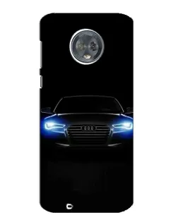 Чехол для Motorola MOTO G6 с картинкой «Audi в неоне» Чехол для Motorola MOTO G6 с картинкой «Audi в неоне»