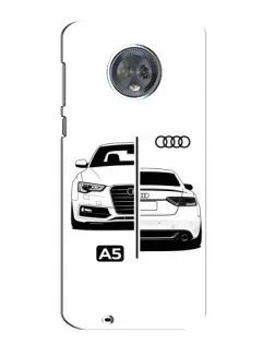 Чехол для Motorola MOTO G6 с картинкой «Audi — контрастный дизайн» Чехол для Motorola MOTO G6 с картинкой «Audi — контрастный дизайн»