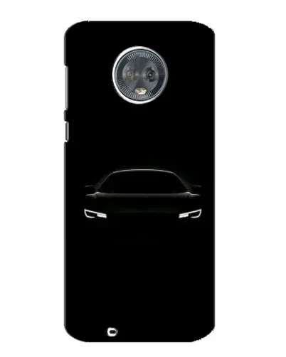 Чехол для Motorola MOTO G6 с картинкой «Взгляд Audi в темноте»