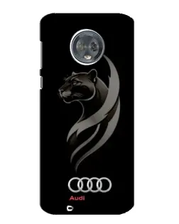 Чехол для Motorola MOTO G6 с картинкой «Графика — пантера и Audi» Чехол для Motorola MOTO G6 с картинкой «Графика — пантера и Audi»