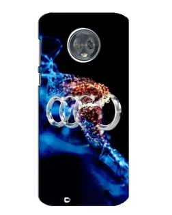 Чехол для Motorola MOTO G6 с картинкой «Энергия лого Audi» Чехол для Motorola MOTO G6 с картинкой «Энергия лого Audi»