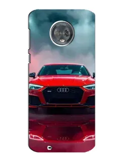 Чехол для Motorola MOTO G6 с картинкой «Audi RS — красный стиль» Чехол для Motorola MOTO G6 с картинкой «Audi RS — красный стиль»