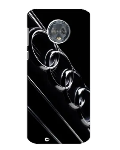 Чехол для Motorola MOTO G6 с картинкой «Audi — абстрактные кольца»