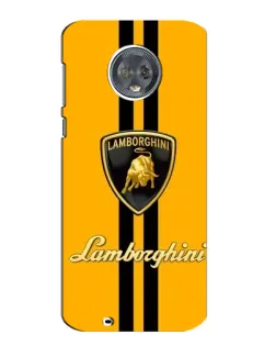Чехол для Motorola MOTO G6 с картинкой «Lamborghini Stripe желтый» Чехол для Motorola MOTO G6 с картинкой «Lamborghini Stripe желтый»