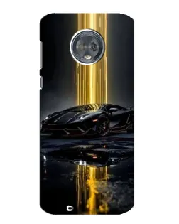 Чехол для Motorola MOTO G6 с картинкой «Ночной Lamborghini драйв» Чехол для Motorola MOTO G6 с картинкой «Ночной Lamborghini драйв»