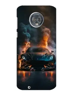 Чехол для Motorola MOTO G6 с картинкой «Lamborghini дымная эстетика» Чехол для Motorola MOTO G6 с картинкой «Lamborghini дымная эстетика»