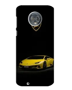 Чехол для Motorola MOTO G6 с картинкой «Lamborghini желтый акцент» Чехол для Motorola MOTO G6 с картинкой «Lamborghini желтый акцент»