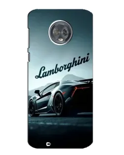Чехол для Motorola MOTO G6 с картинкой «Классическая надпись Lamborghini» Чехол для Motorola MOTO G6 с картинкой «Классическая надпись Lamborghini»