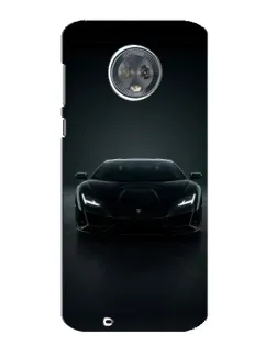 Чехол для Motorola MOTO G6 с картинкой «Черный Lamborghini Aventador» Чехол для Motorola MOTO G6 с картинкой «Черный Lamborghini Aventador»