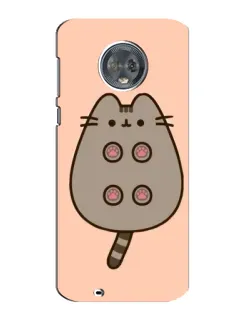 Чехол для Motorola MOTO G6 с картинкой «Пушин пузиком кверху» Чехол для Motorola MOTO G6 с картинкой «Пушин пузиком кверху»