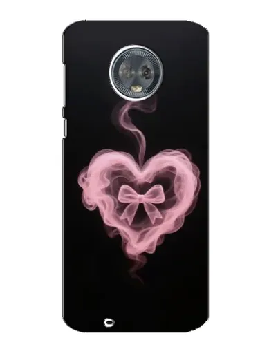 Чехол для Motorola MOTO G6 с картинкой «Дымчатое сердце»