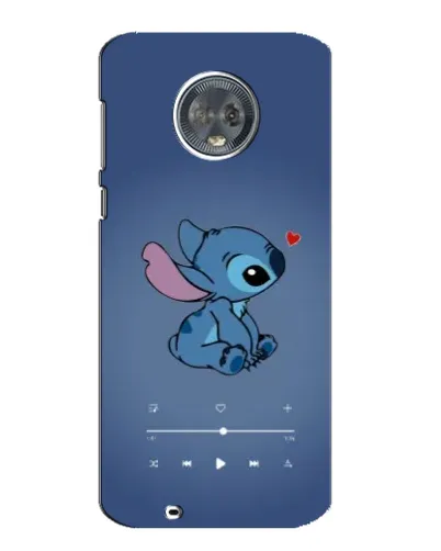 Чехол для Motorola MOTO G6 с картинкой «Музыкальный Stitch»