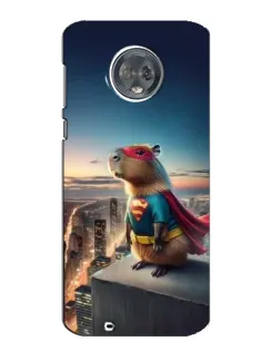 Чехол для Motorola MOTO G6 с картинкой «Капи-мен супергерой» Чехол для Motorola MOTO G6 с картинкой «Капи-мен супергерой»