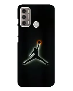 Чехол для Motorola MOTO G60 с картинкой «Jordan Gradient Logo» Чехол для Motorola MOTO G60 с картинкой «Jordan Gradient Logo»