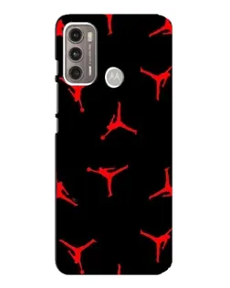 Чехол для Motorola MOTO G60 с картинкой «Jordan Red Pattern» Чехол для Motorola MOTO G60 с картинкой «Jordan Red Pattern»